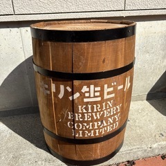 キリン生ビール樽オブジェの画像