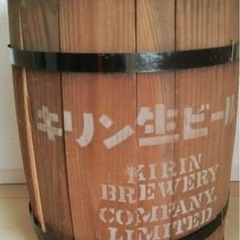 キリン生ビール樽オブジェの画像