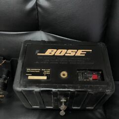 【ジャンク品1本のみ】Bose 111AD スピーカーシステム ブラックの画像