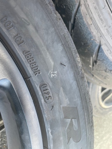 早急に売りたい HONDA インテグラタイプR 純正ホイール シバタイヤ付 