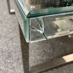 IKIFLY ローテーブル ガラス テーブル おしゃれ コーヒーテーブルの画像