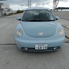 フォルクスワーゲン　水色です。