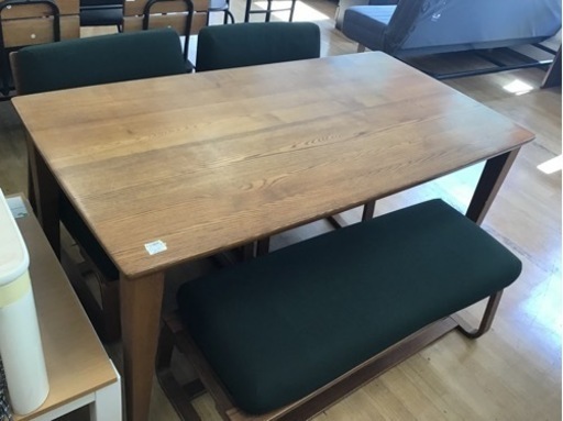★値下げしました★【トレファク神戸新長田店 買取/販売】取りに来られる方限定！無印良品のベンチダイニング４点セットご紹介です