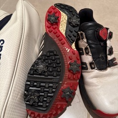 adidas ゴルフシューズ　ケース付きの画像