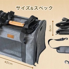 ペット　キャリーバックの画像