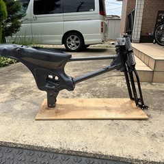 スーパーカブ　書類付きフレームの画像