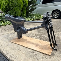 スーパーカブ　書類付きフレームの画像