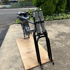 スーパーカブ　書類付きフレームの画像