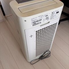 【中古品】SHARP シャープ 加湿空気清浄機 KI-GS70-W 2017年の画像