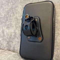 自転車用スマホホルダー　Uber配達の画像