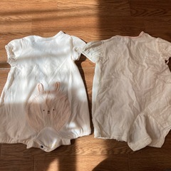 女の子 50〜６０　ロンパースの画像
