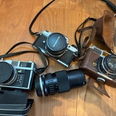 Canodate E OLYMPUS om10 Taron レンズ　カメラ昭和レトロの画像