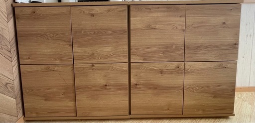 プッシュ式スクエア収納キャビネット収納