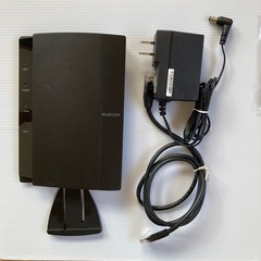 ELECOM 無線LANルーター WRC-1167GHBK-S Wi-Fiの画像