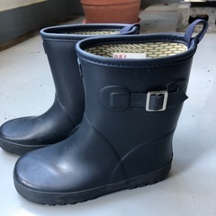 ホーキンス　キッズ長靴ネイビー22㌢の画像