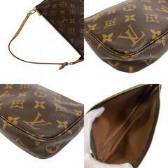 ルイヴィトン LOUIS VUITTON ポーチ モノグラム アクセソワール アクセサリーポーチ ポシェット ハンドバッグ M51980 ブラウンの画像
