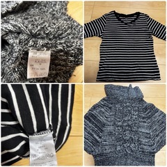 レディース　M まとめ売り　ニット　ボーダー　長袖　タンクトップ　の画像