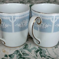 ノリタケ　ペア　コーヒーカップの画像