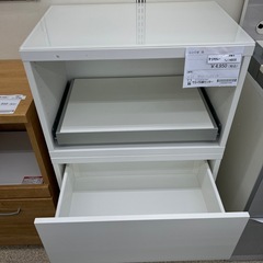 リユースのサカイ東金店 レンジ台 白 TJ14935の画像