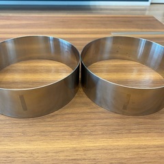 パール金属 EEスイーツ ステンレス製 セルクル 型 15cm（2個） の画像