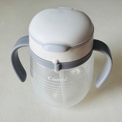 🌟格安&美品🌟コンビ Combi ストローマグ 340ml ラクマグ 漏れない ストロー🥤の画像