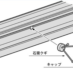 ピクチャーレール　1m×2セットの画像