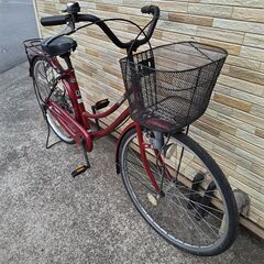 中古自転車 変速無し 26インチ ブロックダイナモ 軽整備済み 防犯登録対応 町田市 相模原市 MM838の画像