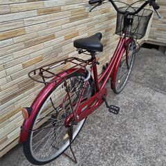 中古自転車 変速無し 26インチ ブロックダイナモ 軽整備済み 防犯登録対応 町田市 相模原市 MM838の画像