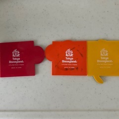 【中古品】ディズニー　コースター3枚セットの画像