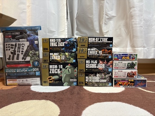 HGUC ガンプラ等12個セット