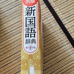 国語辞典の画像
