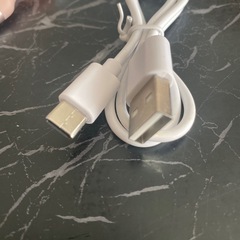 新品❣️ケーブル　2本　①Type-C to USB ②Lightning to USBの画像