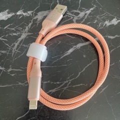 新品❣️ケーブル　2本　①Type-C to USB ②Lightning to USBの画像