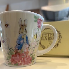 ピーターラビット　マグカップ　ペアの画像