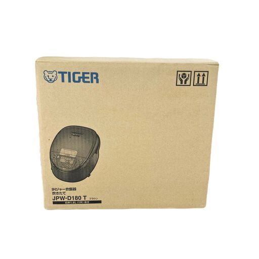 【ドリーム池田店】未開封品　タイガー　1升炊き　IHジャー炊飯器「炊きたて」ブラウン　JPW-D180T　IKX-811