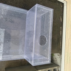 オーバーフロー水槽　濾過槽の画像