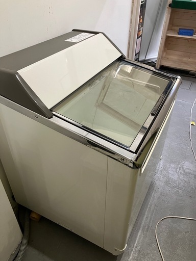 値下げPanasonicガラストップ式ショーケースSCRー075DC