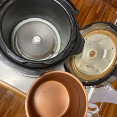 【一部故障あり】クッキングプロ　電子圧力鍋の画像