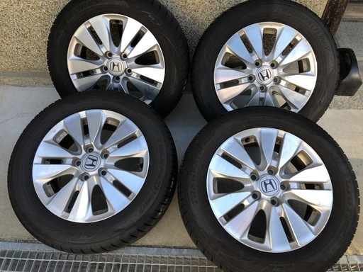 ステップワゴン　純正ホイール　4本　バリ山