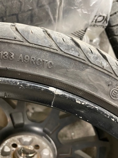 （ご成約済み）pcd100 5穴　20インチ　8.5j 4本セット 