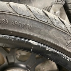 pcd100 5穴　20インチ　8.5j 4本セット
の画像