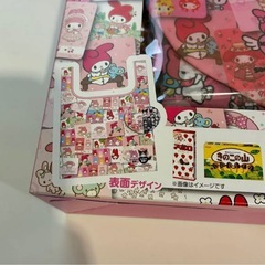 限定品！！明治　お菓子詰め合わせエコバッグ　マイメロディ　クロミ　イオン数量限定の画像