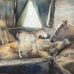 大高三絵子パステル画教室⭐︎絵画教室