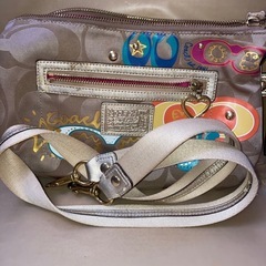 coachショルダーバッグの画像
