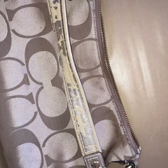 coachショルダーバッグの画像