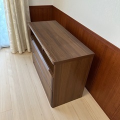 美品　天然木　TVボード　チェスト　テレビ台　の画像