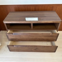 美品　天然木　TVボード　チェスト　テレビ台　の画像