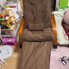 折りたたみ式ロッキングチェアーの画像