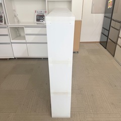【美品‼️】サイズ調節可能♪ 174cm幅オープンラック シェルフ 多目的棚 ホワイト♪の画像