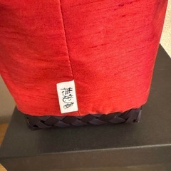 【三軒茶屋で引き渡し】撫松庵 かごバッグ 浴衣・着物用の画像